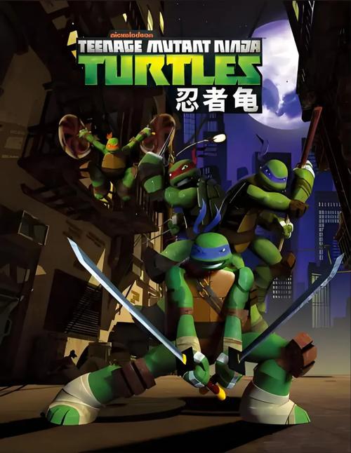 黄色斑点灵感动画片（忍者龟是什么品种的乌龟）