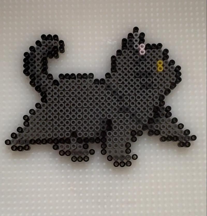 萌猫搭搭乐（颗粒积木布偶猫图纸）