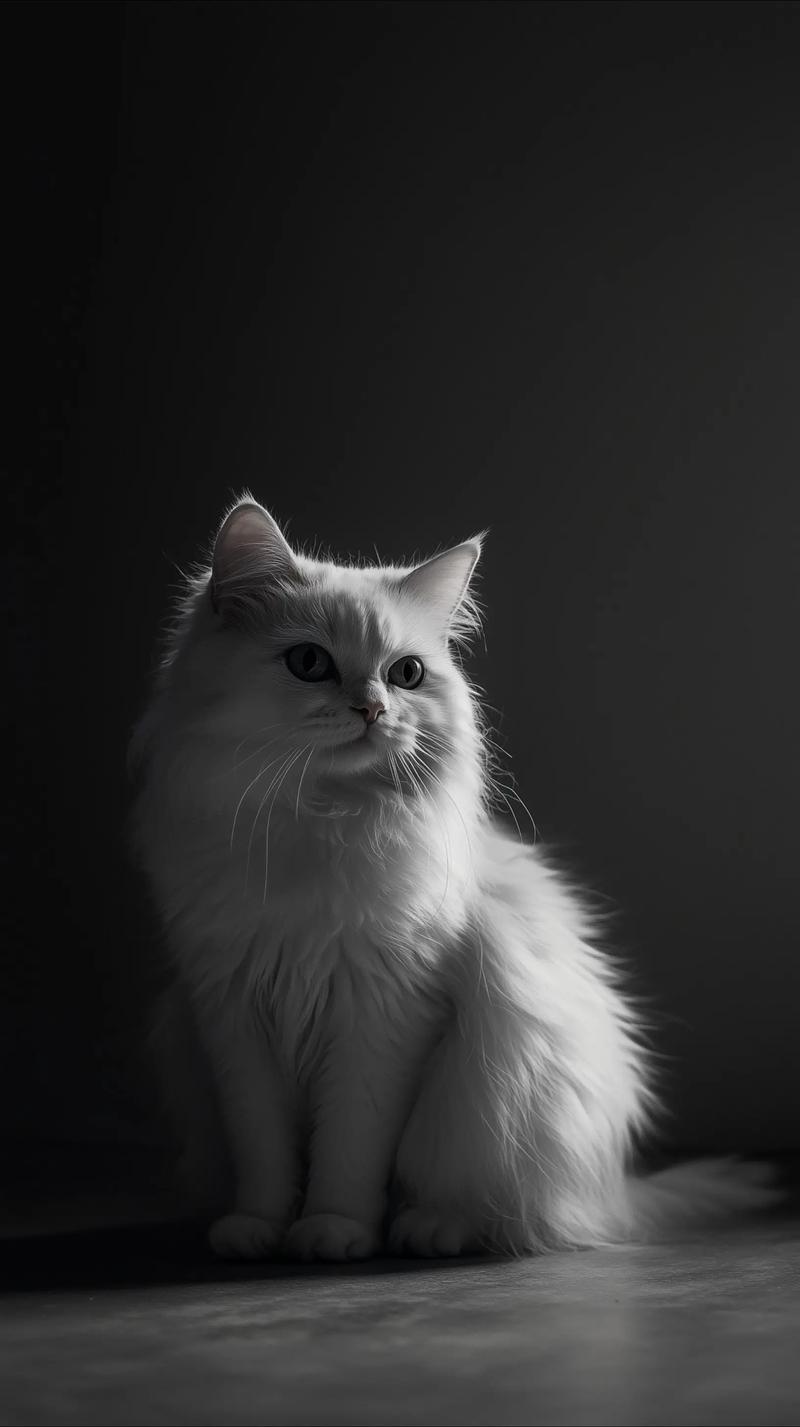 AI生成白猫图需谨慎，注意平台风险！（生成一张白色的猫照片）