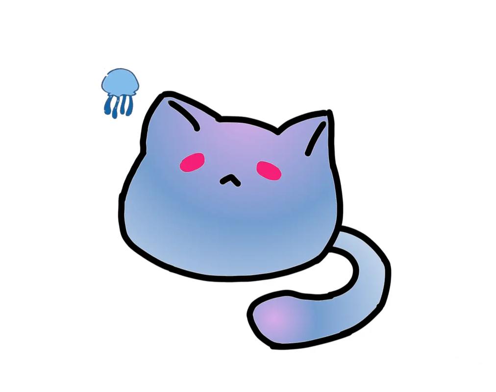 优雅高贵，慵懒美食家（异瞳波斯猫q版图片）