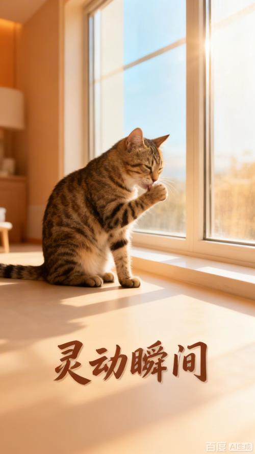 不止美短有，长毛是基因返祖（虎斑猫的图片）