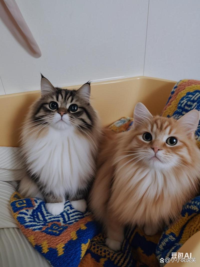 外貌独特性格难测？（布偶和橘猫配出来的猫）