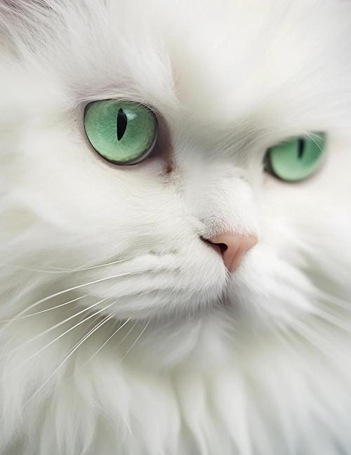 波斯猫一只眼一色，遗传所致很罕见（波斯猫两只眼睛不一样）