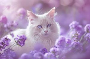 紫眼布偶猫罕见？眼色知识看这里！（紫色眼睛的布偶猫）
