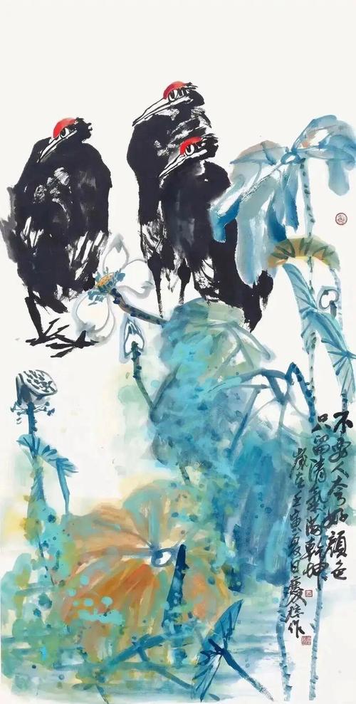 传神写意，感受生命之美（名人写意花鸟图片大全大图）